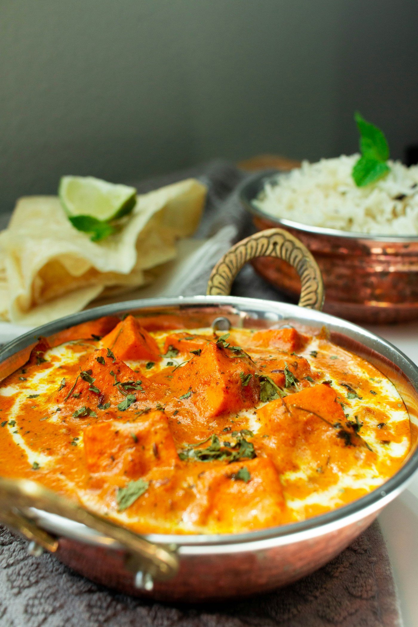 Example Indian meal