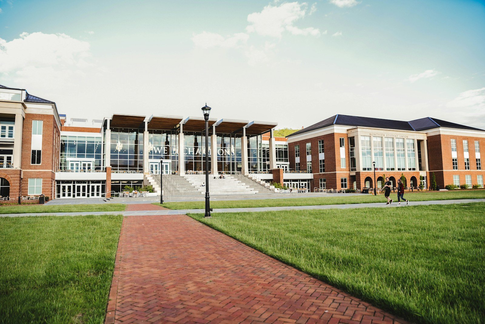 Example new school building exterior